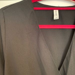 Gentle Fawn - Small Black Wrap Shirt